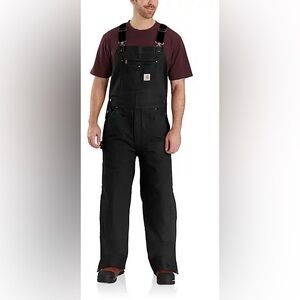 XL black overalls